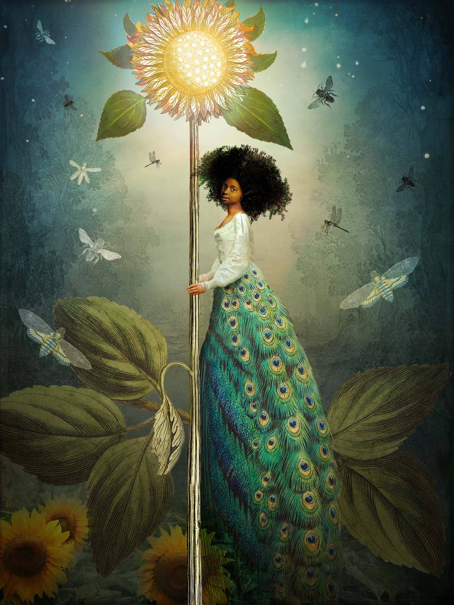 Queen of Wands by Catrin Welz-Stein