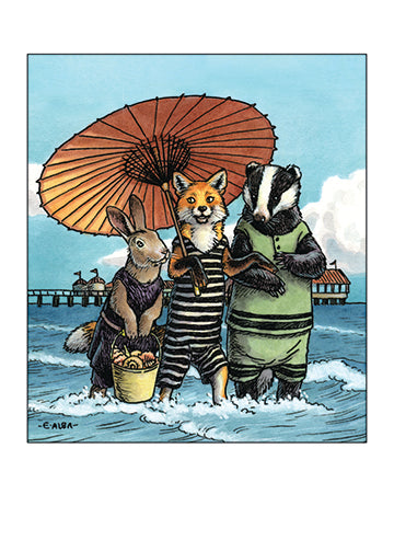 FF296 Greeting Card