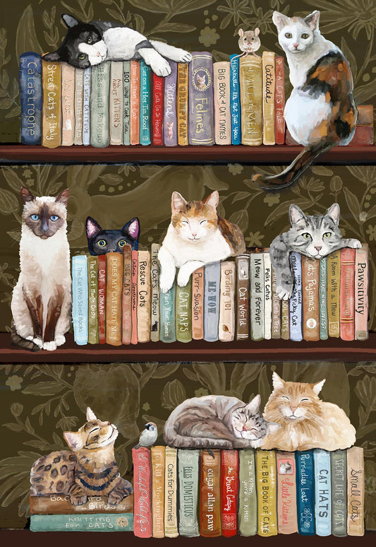 Cats on Books (GCW400)