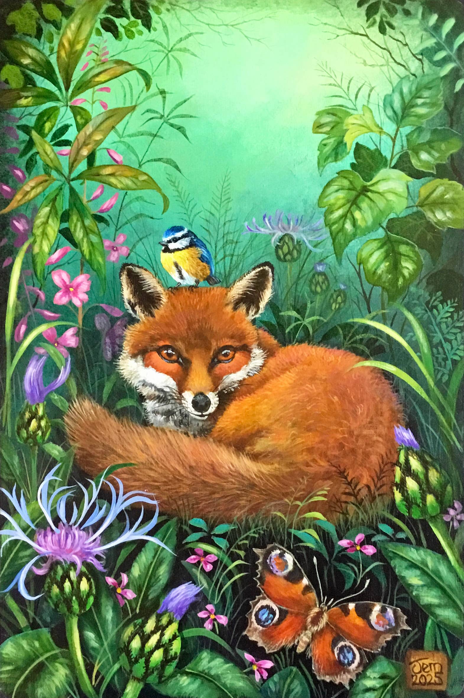 Springtime Fox by Jemima Jameson