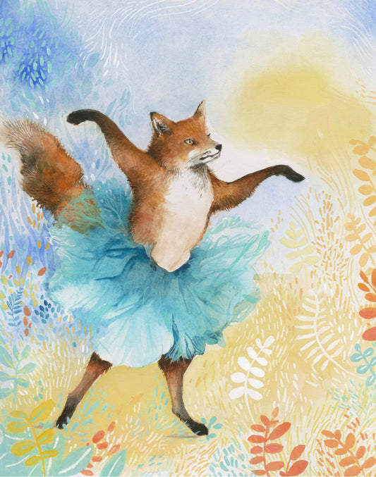 Dancer in Blue by Amber Alexander